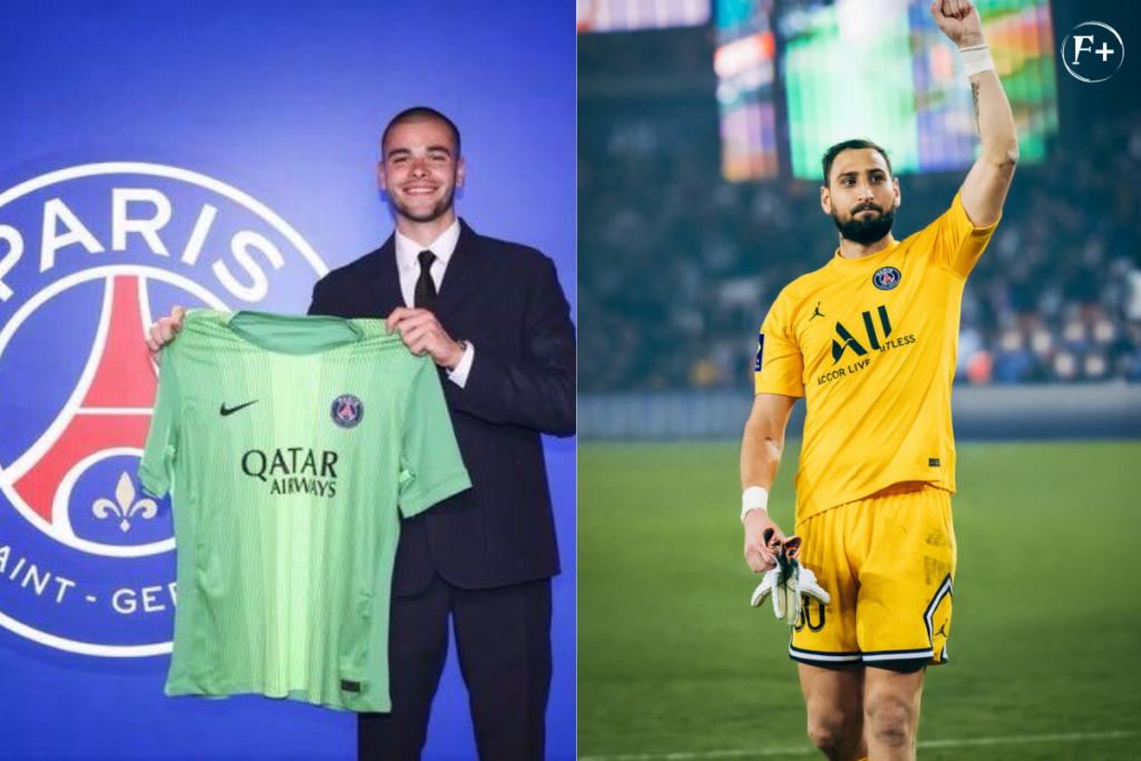Lucas Chevalier marque un tournant au PSG, redirigeant l’avenir de Gianluigi Donnarumma.