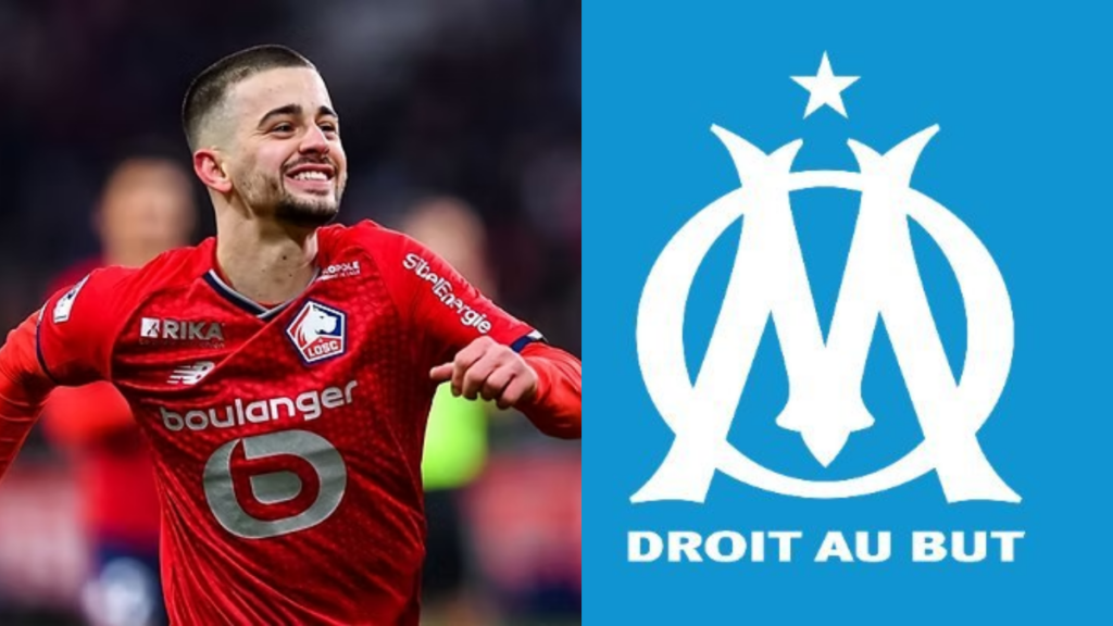 Mercato 2025 OM Edon Zhegrova, transfert du LOSC vers Marseille.
Transfert OM, Edon Zhegrova LOSC,