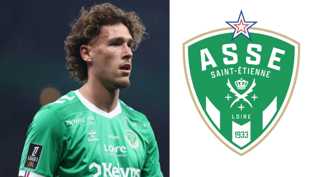 Mercato ASSE Lucas Stassin 2025, bloqué au club été.