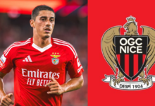 OGC Nice Tiago Gouveia mercato, prêt Benfica ailier.