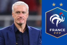 Didier Deschamps, sélectionneur de l'équipe de France, prêt à mener les Bleus lors du match contre l'Ukraine à la Tarczyński Arena pour les éliminatoires du Mondial 2026."