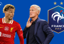 Hugo Ekitike, attaquant de Liverpool, absent de la liste Deschamps Coupe 2026 pour les matchs contre l’Ukraine et l’Islande.